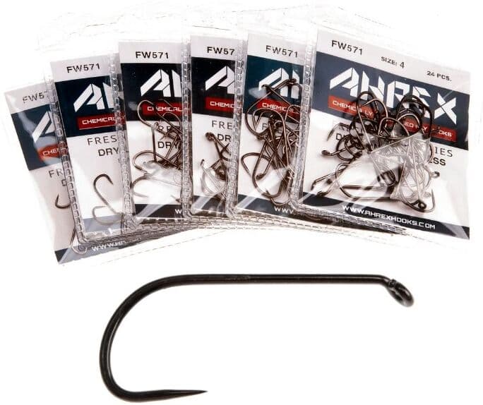 KarlK Ahrex Fw571 Dry Long Barbless-4