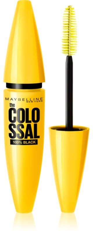 MAYBELLINE NEW YORK The Colossal 100% Black Mascara Skygge Black 10.7 ml