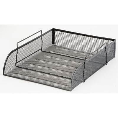 Viking Briefablage Metall Stapelbar DIN A4 Schwarz