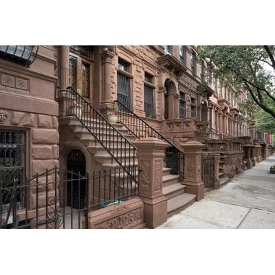 Fototapete PAPERMOON "Harlem New York", bunt, B:2m L:1,49m, Vlies, Tapeten