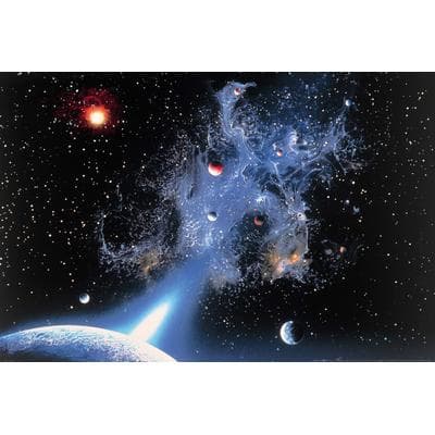 Fototapete PAPERMOON "Universum", bunt, B:5m L:2,8m, Vlies, Tapeten