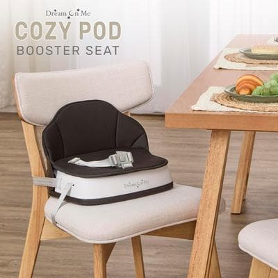 Dream On Me Cozy Pod Booster Seat with Removable Cover