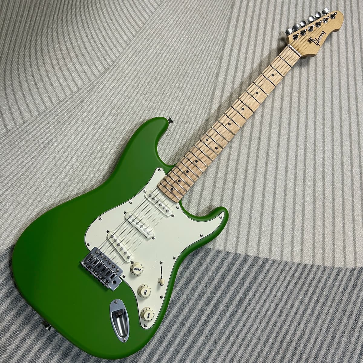 Gleeson GST Green Electric Guitars Matte Finish Mahogany Body Maple Fretboard