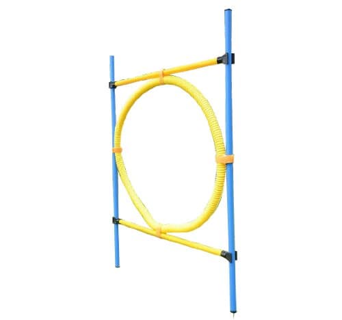 Pawhut Set di Addestramento per Cani con Anello, Recinto e Pali Giochi   Aosom Italy