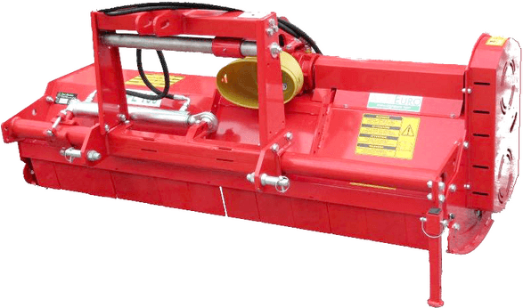 AgriEuro Premium Premium Line FL 138 - Mulcher für Traktor - mittlere Baureihe - hydraulische Verschiebung - für linksdrehende Zapfwelle (gegen Uhrzeigersinn)