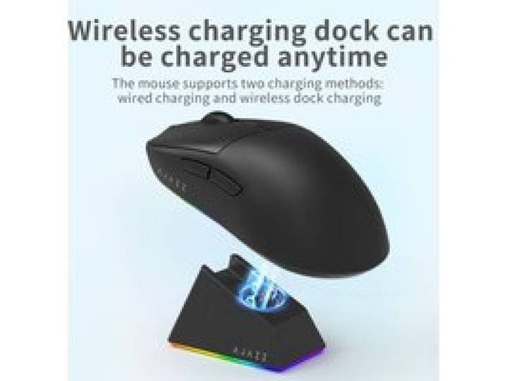 AJAZZ AJ139 V2 MC Symmetrische Ergonomische Bedrade Gamingmuis, Hoge Nauwkeurigheidssensor, Duurzame Schakelaar Lichtgewicht PC Esports Muis