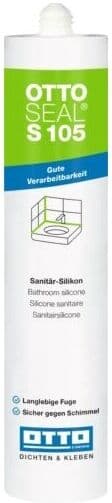Boîte De 20 Otto Chemie Silicone Ottoseal S-105 Gris Argent