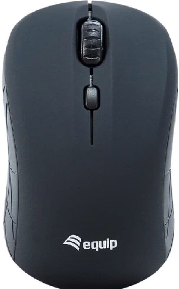 Equip Mouse Ratón Mini Life Óptico 4 Botones Scroll Negro Wireless Inalámbrico 1600dpi Talla Única Unisex