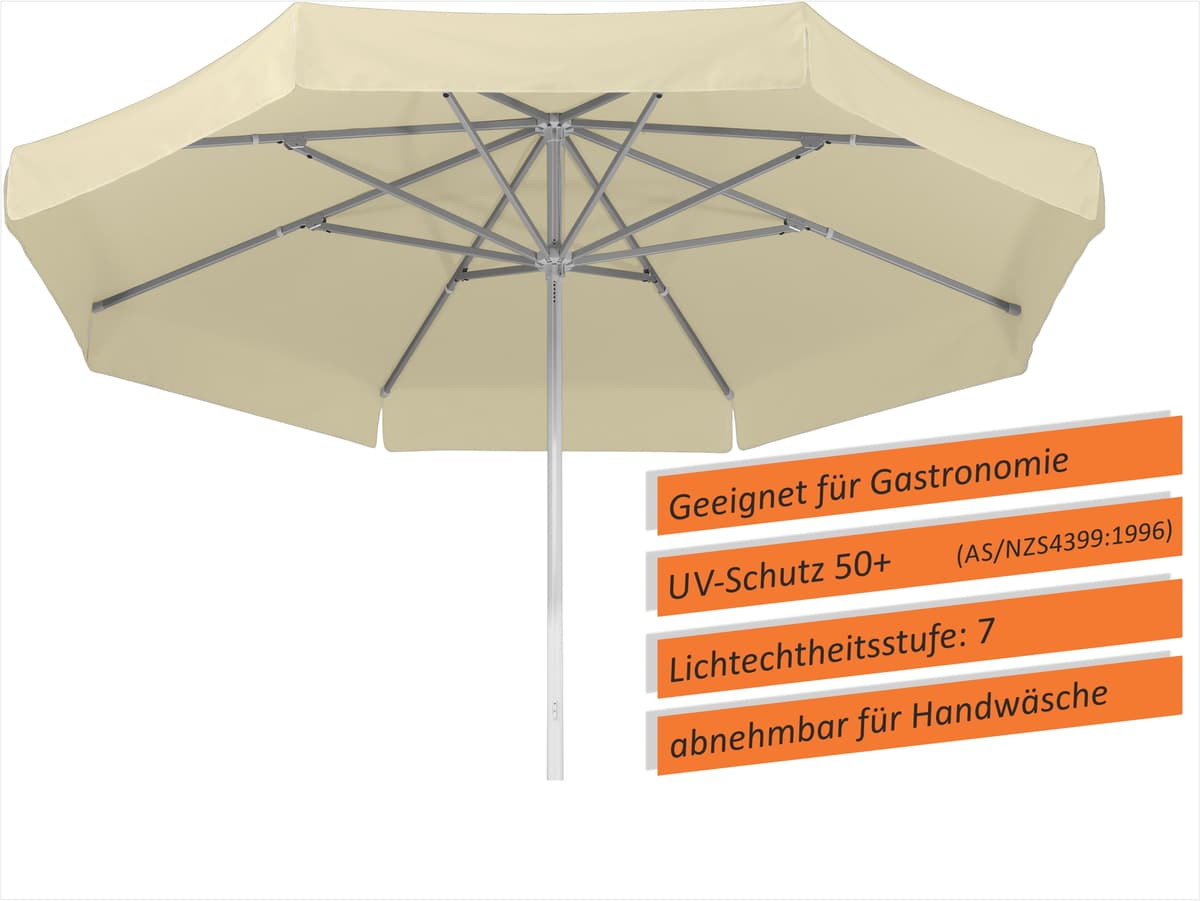 Schneider Sonnenschirm JUMBO 400/8 natur 110-02