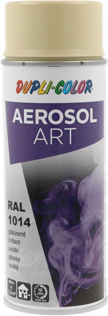 european aerosols DUPLI-COLOR Aerosol Art RAL 1014 elfenbein glanz, 400 ml