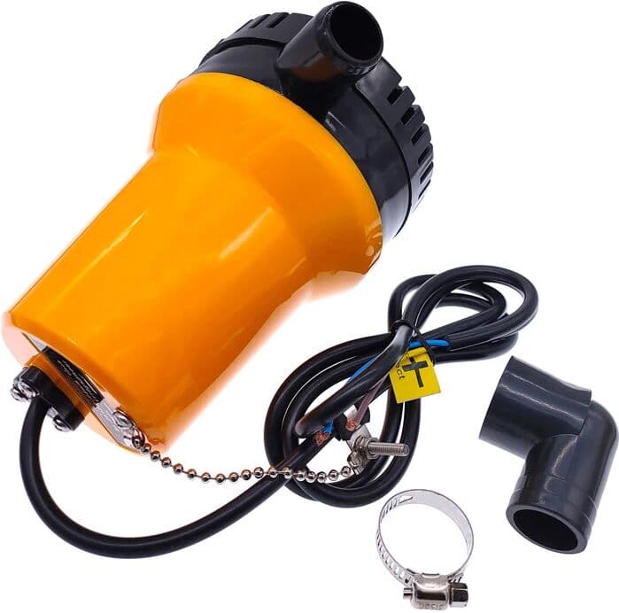 CNMAWAY 1PCS Submersible Water Pump 12V Bilge Pump Mini Cabin Drainage Pump Household Pumping Circulation Electric Pump