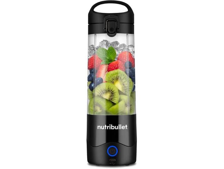Nutribullet Portable - Draagbare Blender To Go - Oplaadbare Blender - Mini Blender On The Go - Draadloos - Zwart