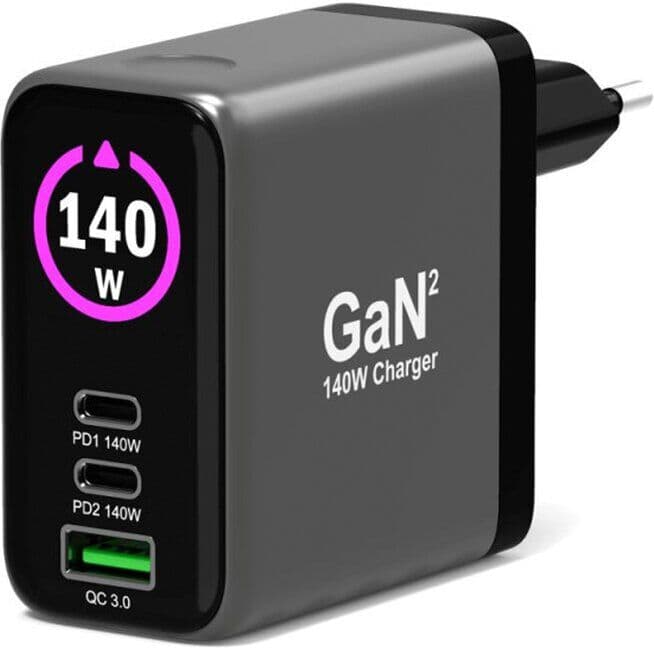 CARREGADOR PORT DESIGNS USB TYPE-C GAN2 140W