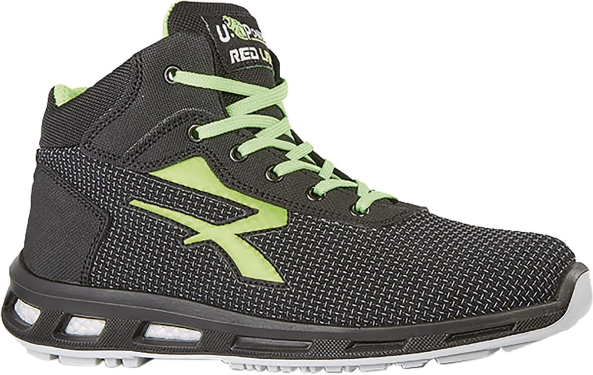 U-power SCARPA ANTINFORTUNISTICA 47 U POWER HARD ALTA CLASSE S3 SRC ESD NERA VERDE
