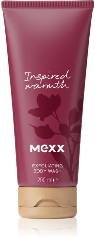 Mexx Inspired Warmth απολεπιστικό τζελ για μπάνιο με άρωμα 200 ml