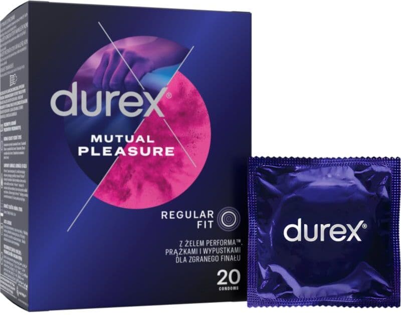 Durex Mutual Pleasure προφυλακτικά 20 τμχ