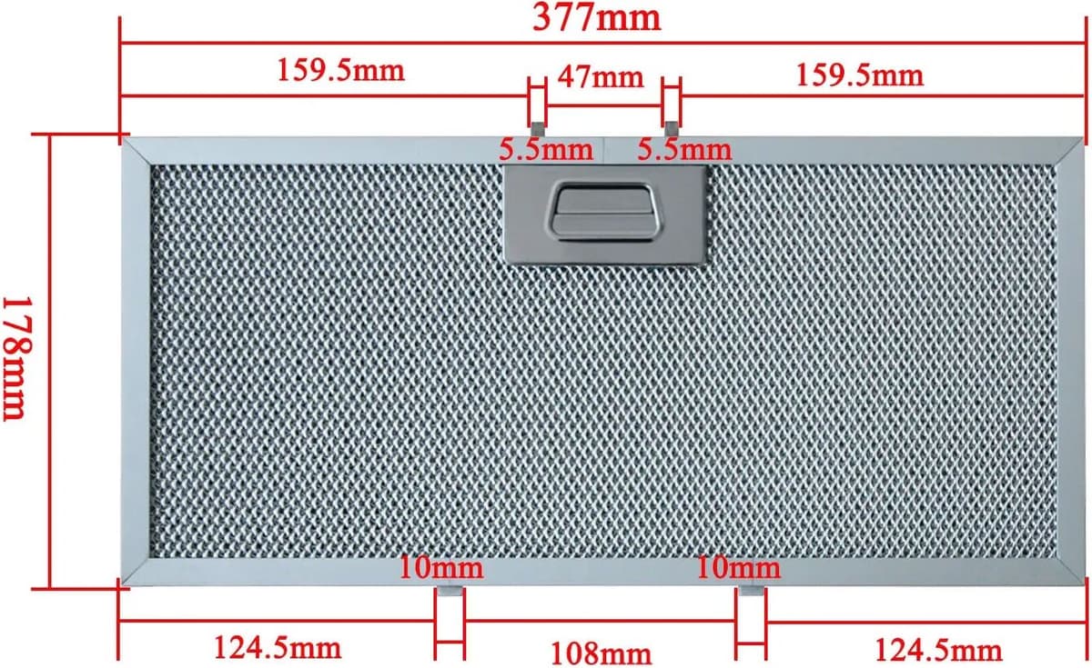 NONE Filter Hood Kitchen PANDO ORPAN 377x178mm (580058200174)