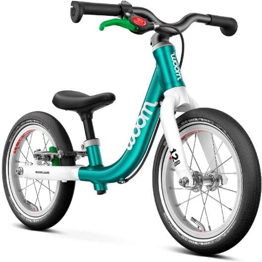 WOOM , Barnesykkel, Go 1, 12" - Metallic Petrol
