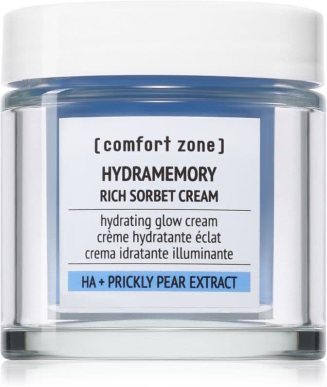 Comfort Zone Hydramemory Rich Sorbet Cream πλούσια ενυδατική κρέμα για λαμπρή επιδερμίδα 50 ml
