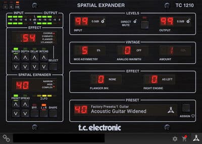 tc electronic TC 1210 Unique Spatial Expande
