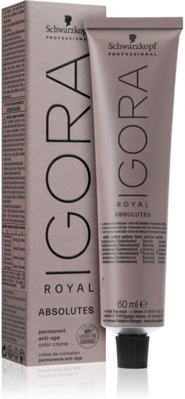 Schwarzkopf Professional IGORA Royal Absolutes Haarfarbe Farbton 6-460 Dark Blonde Beige Brown Natural 60 ml