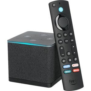 Amazon Media-Player Fire TV Cube (3. Gen.) 4K UHD, HDMI, Wi-Fi 6, Ethernet, Bluetooth, 16 GB Speicher, kompatibel mit Alexa+