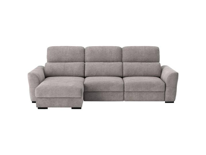 Mid.you Ecksofa, Taupe, L-Form, 283x177 cm, Wohnzimmer, Sofas & Couches, Wohnlandschaften, Ecksofas
