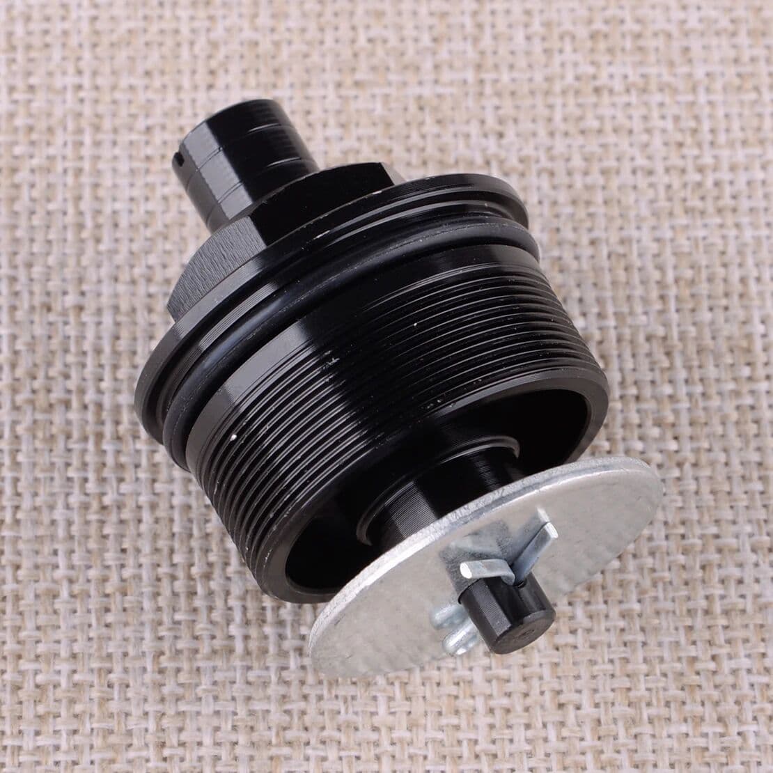 NONE Pair Front Fork Preload Adjustment Caps Fit for Suzuki DR650 1990-2021