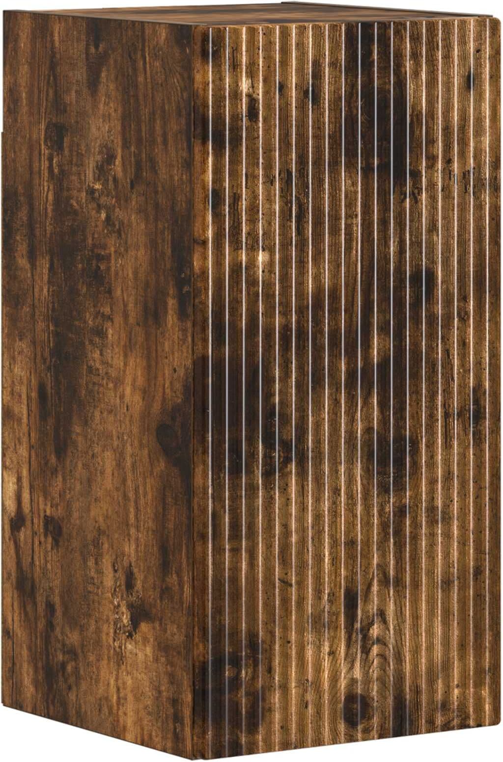vidaXL Armoire murale de salle de bain ARNHEM Chêne fumé