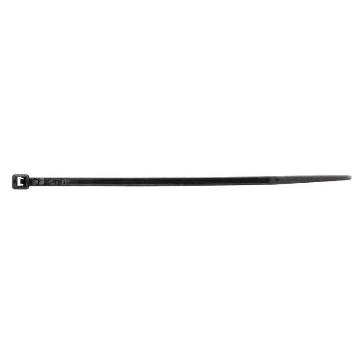 HP Autozubehör Kabelbinder Länge 360 mm Breite 7,6 mm Polyamid schwarz (UV-stabilisiert) (Kunststoffkabelbinder, 360 mm, 100 Stk.) (KBI 4-100-X)