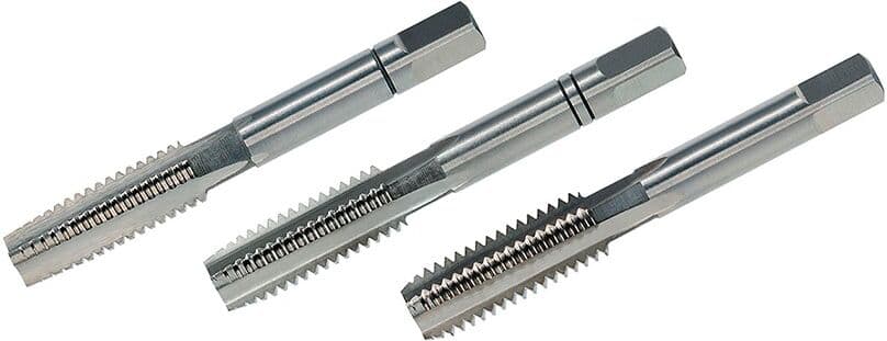 Macho 3 peças DIN 352 HSS‑G - M 4.5 x 0.75 Volkel 27332