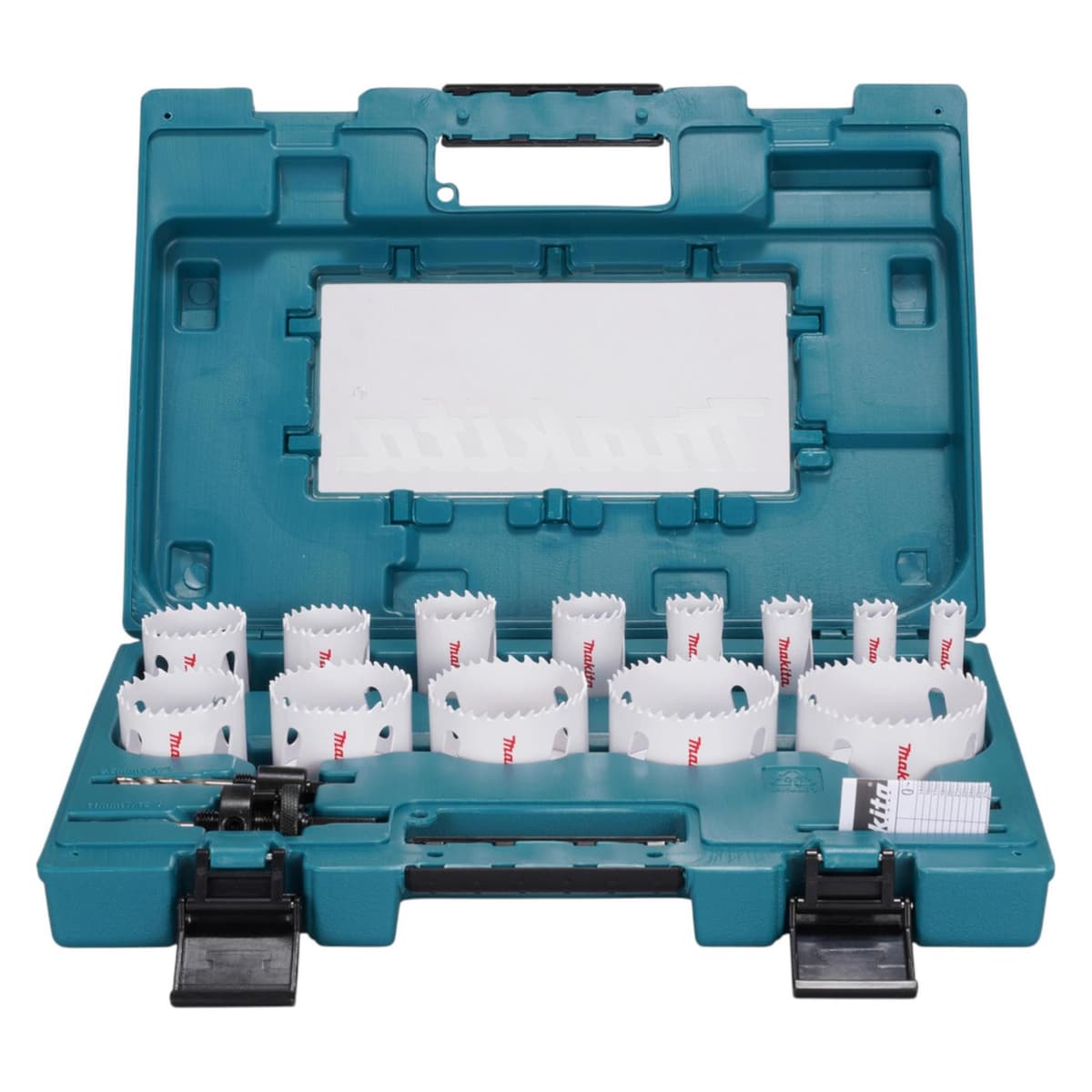 Makita Lochsägenset universal (16 mm, 19 mm, 22 mm, 25 mm, 32 mm, 35 mm, 37 mm, 44 mm, 51 mm, 57 mm, 64 mm, 68 mm, 76 mm) (D-63993)