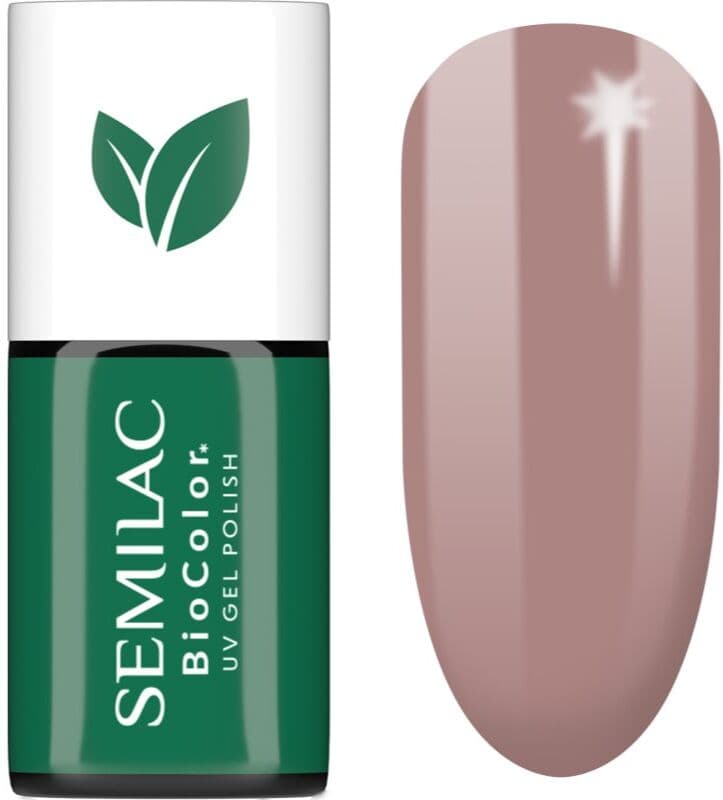 Semilac UV Hybrid BioColor τζελ βερνίκι νυχιών με τη χρήση των UV/LED λαμπτήρων απόχρωση 7 ml