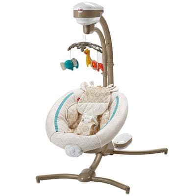 Fisher-Price Soothing Savanna Cradle 'n Swing