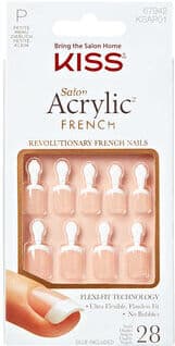 Kiss Salon Acrylic French Nails 1 un