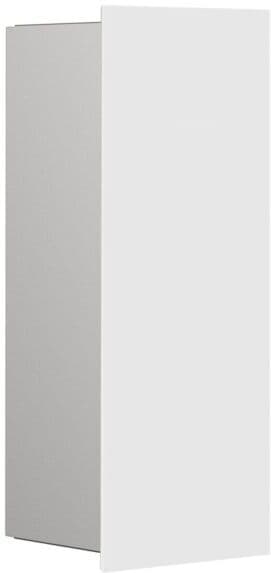 Emco asis pure  Unterputz-Abfallsammler-Modul 975527412 170x436mm, mit Glasfront, weiß hochglanz