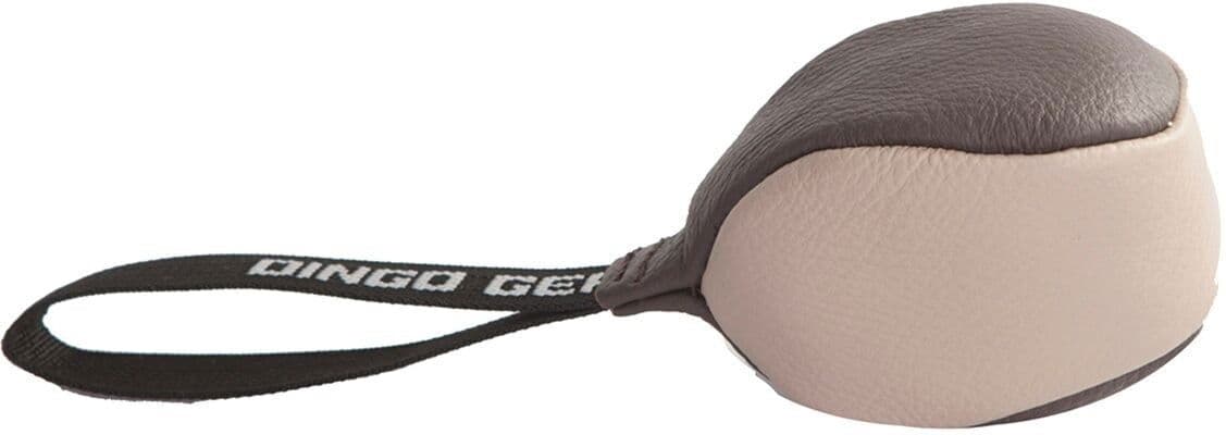 Dingo Gear Träningsboll I Läder Brun 8 Cm