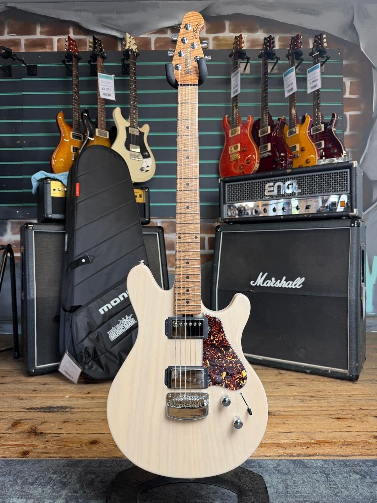 Ernie Ball Music Man Valentine Trans Buttermilk 2025 Electric Guitar   Trans - Refurbished