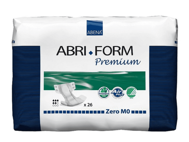 Abena Slip Premium 0 Medium - 8 paquets de 26 protections