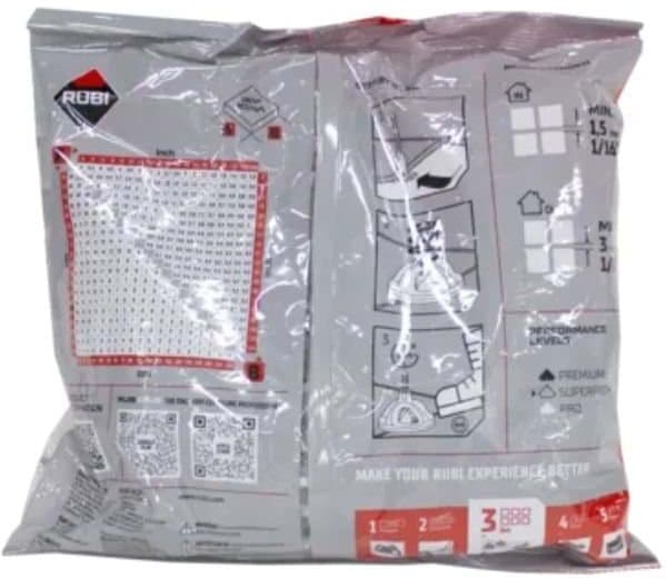 Base Plana 5 mm p/ Nivelamento Cyclone L.S. (300 un) Rubi 35901