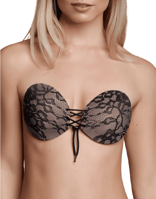 BYE BRA - BRAS Reggiseno Adesivo Invisibile Bye-Bra Round Lace-it — Senza Spalline