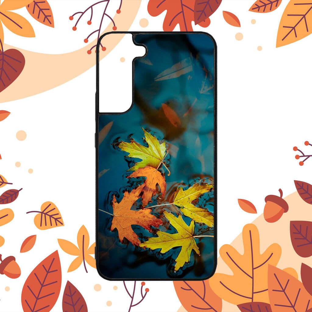 Szupitokok Jesień - Pływające liście - Etui na Samsung