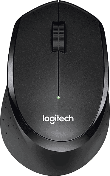 Ratón inalámbrico - Logitech M330 Silent Plus, 1000DPI, 18 meses de pila, USB, Mano derecha, Windows/Mac, Tecnología Touch, Negro