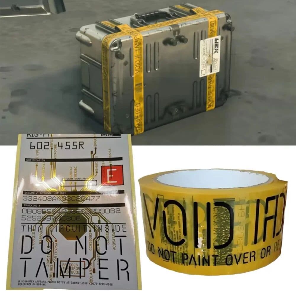 NONE Game Death Stranding Cosplay Adhesive Tape DIY Damage Sensing Tape Express Waybill Sticker Luggage Paste Paper Accessories Prop