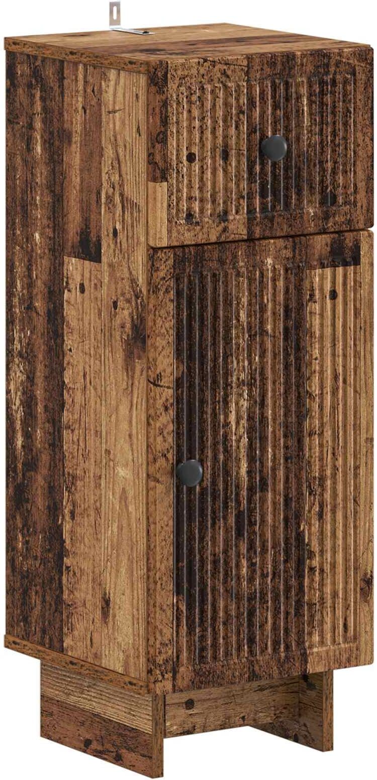 vidaXL Meuble de Rangement de Salle de Bain EDE Bois ancien