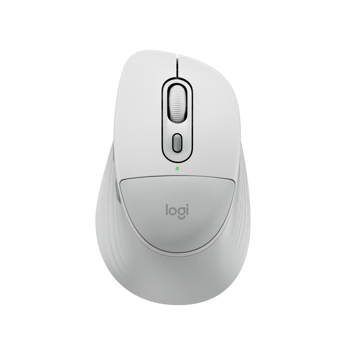 Logitech Signature Comfort Plus M850 L Maus Off-White kabellos (Bluetooth) für Rechtshänder
