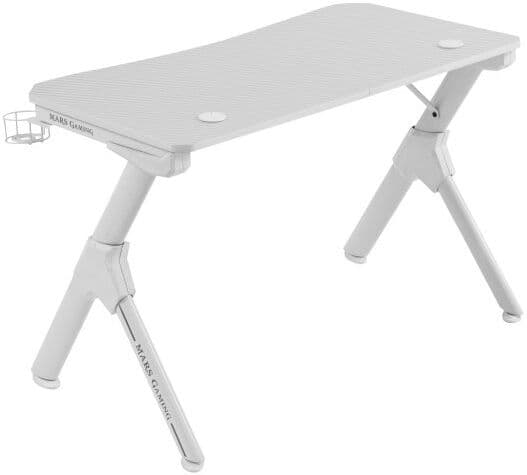 Mesa Gaming MGDW 110x60cm (Blanco) - MARS-GAMING