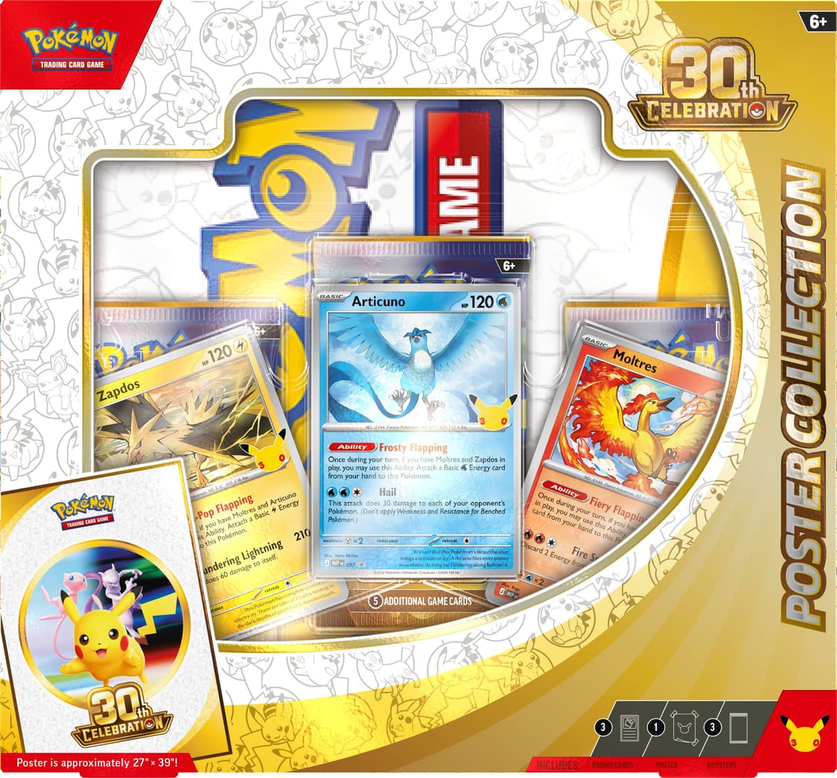 Pokemon 30th Celebration Poster Collection