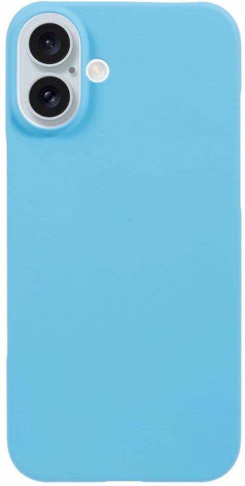 EIDERWOOD iPhone 16 Hårdt Plastik Bagside Cover - Lyseblå