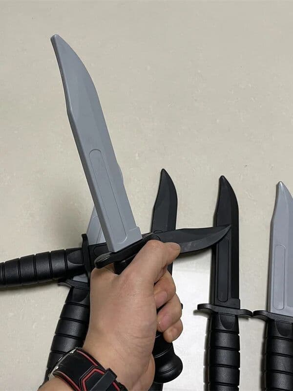 others Non-Metallic Plastic Cold Steel Training Sword Safety Prop for Martial Arts Performance Fighting Practice Non-Lethal Weapon